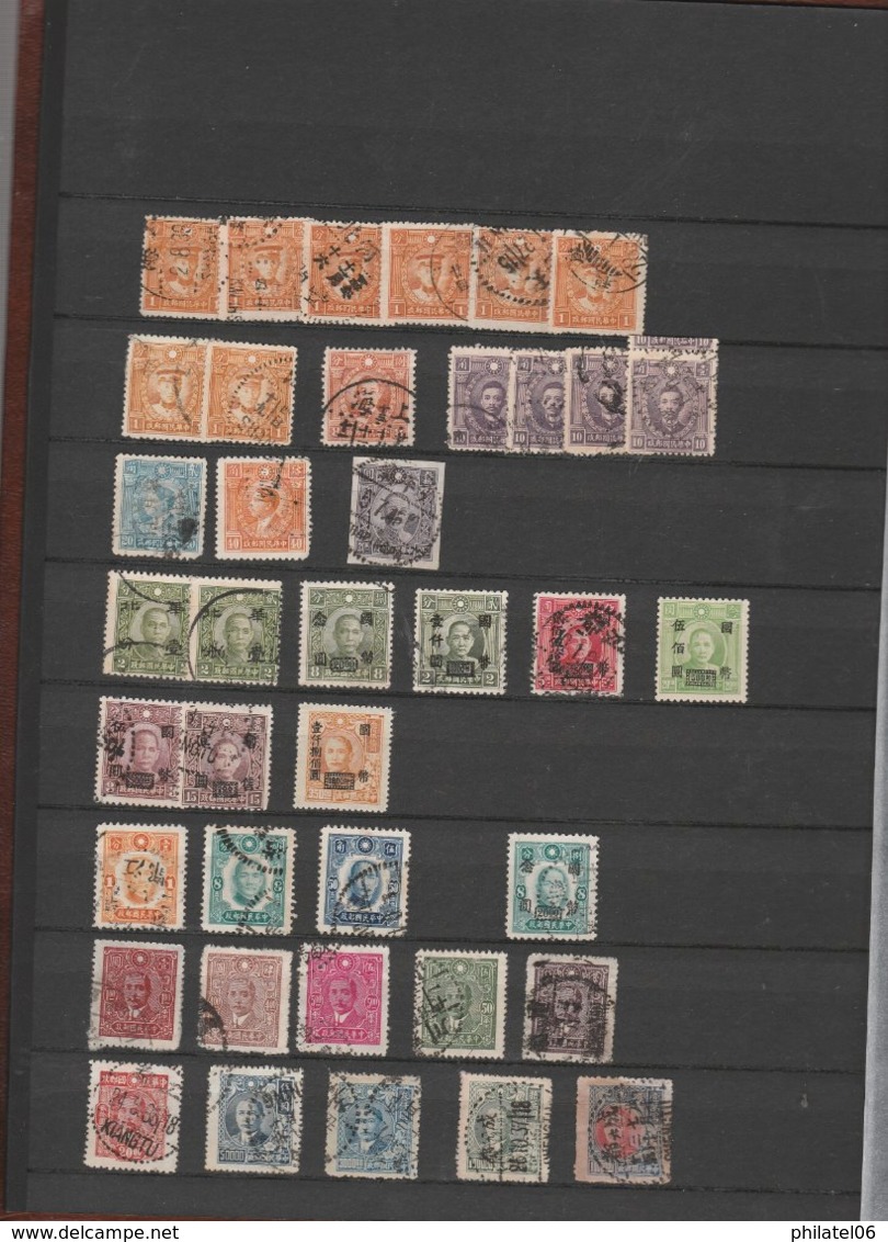 CHINA COLLECTION STAMPS USED - Other & Unclassified