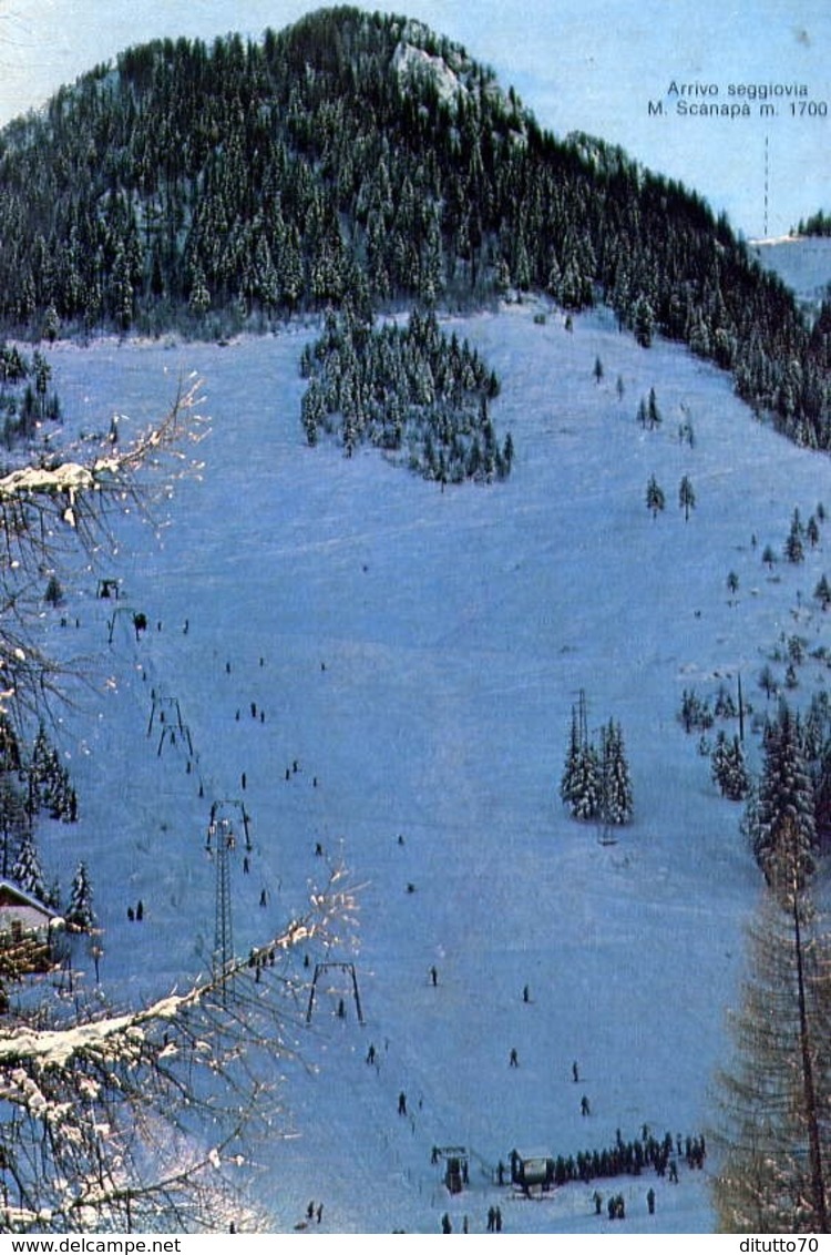 Passo Della Presolana - Bergamo - Particolare Dei Campi Da Sci - Alta Valle Seriana - Formato Grande Viaggiata – E 14 - Bergamo