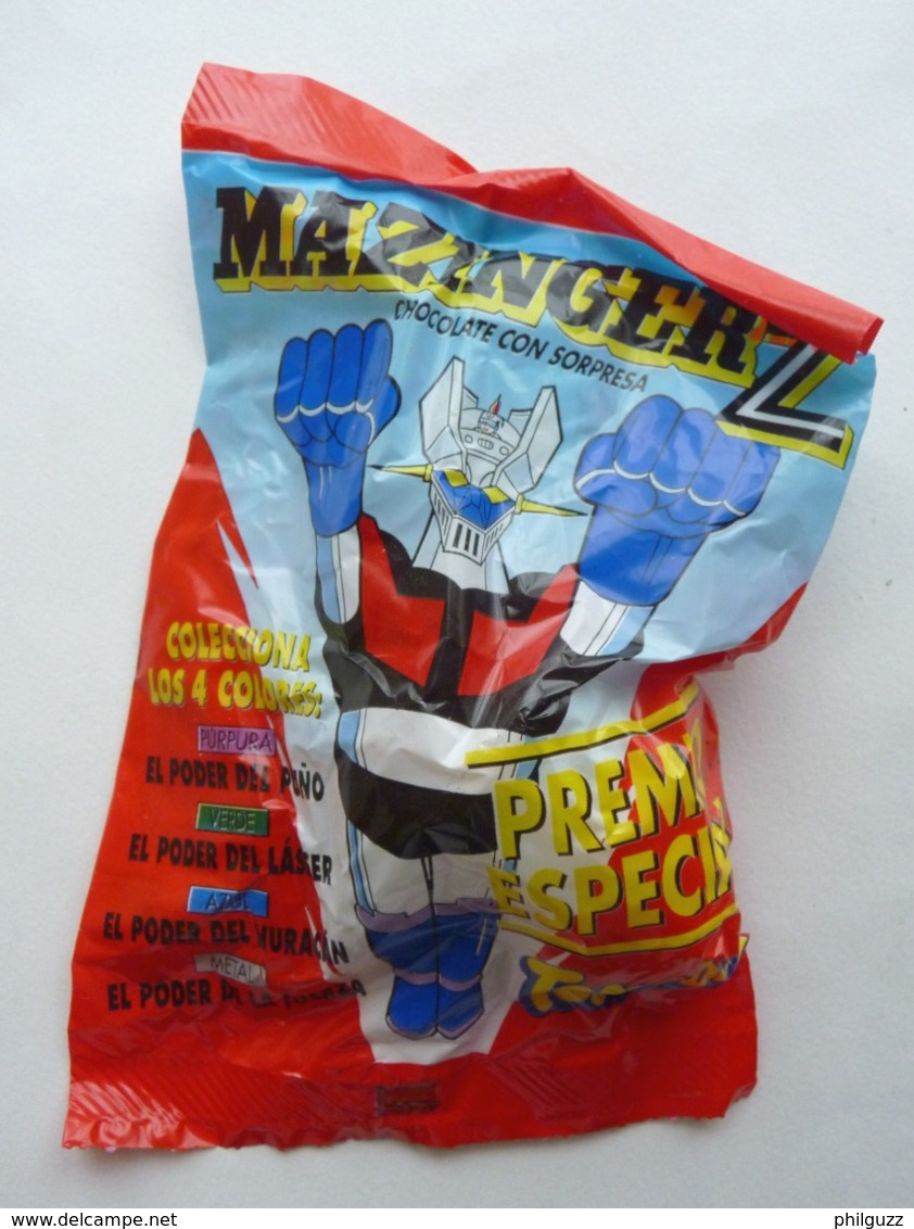 FIGURINE - MAZINGER Z  - COMANSI 1972 - NEUVE EN SACHET NON OUVERT - PAS GOLDORAK - Goldorak