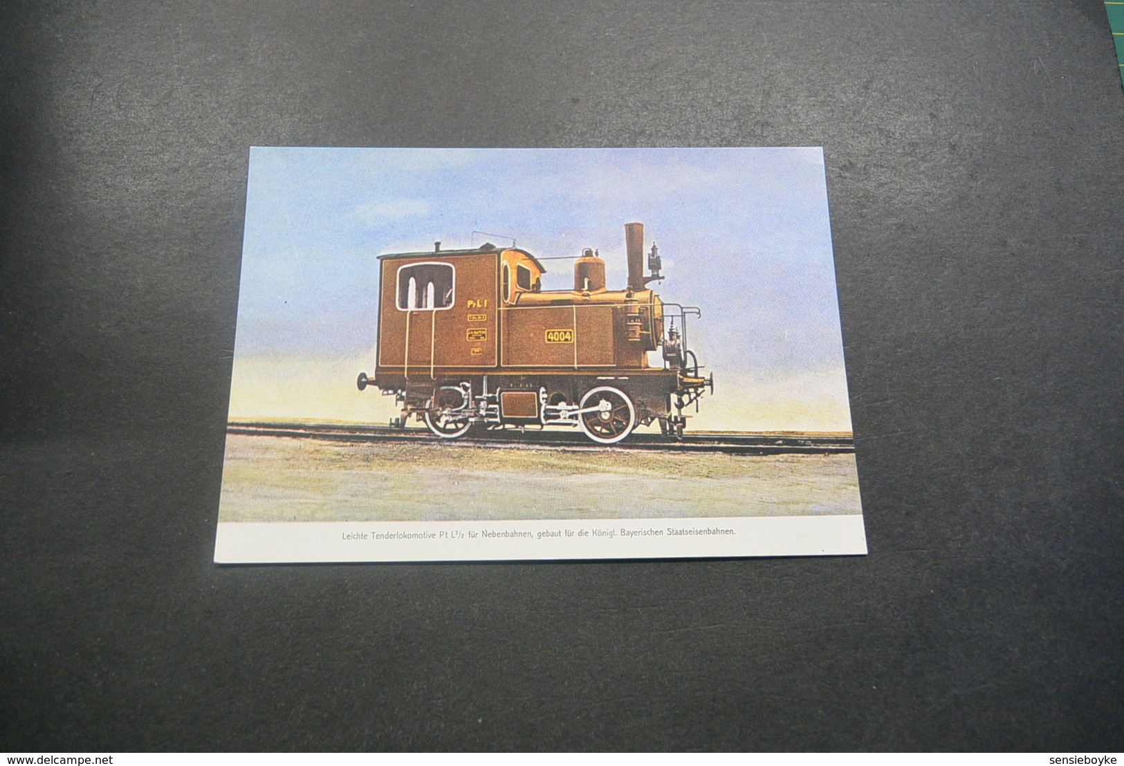 TR1527 - Postcard  Leicht Tenderlokomotive - Historische Lok-postkarten In Farbe - NR. 12 - Trains