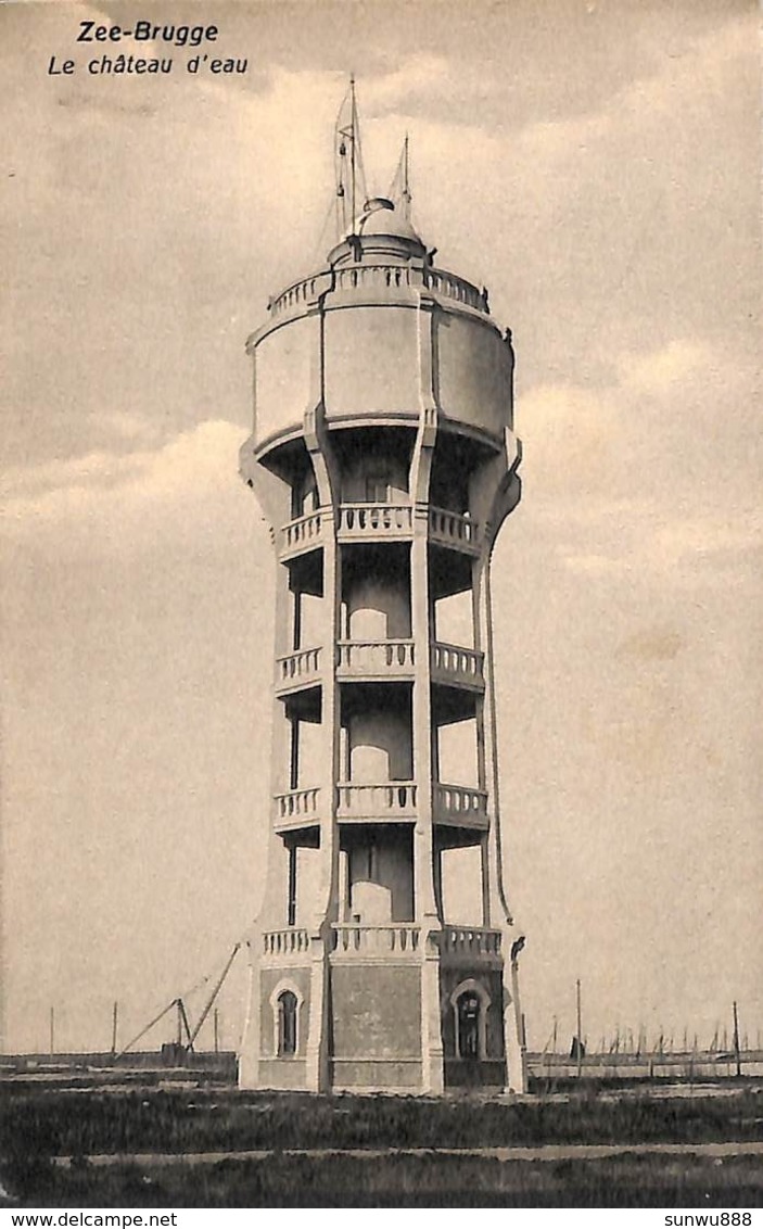 Zeebrugge - Le Château D'eau (1911) - Zeebrugge