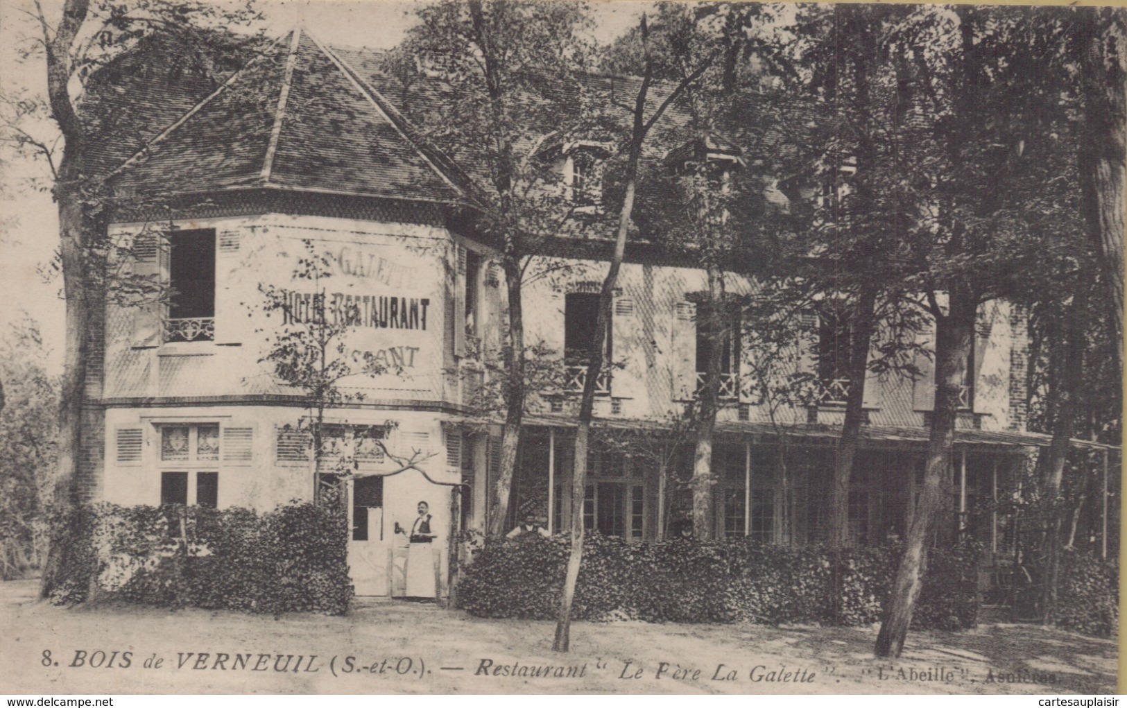 Verneuil Sur Seine : Restaurant " Le Père La Galette " - Verneuil Sur Seine