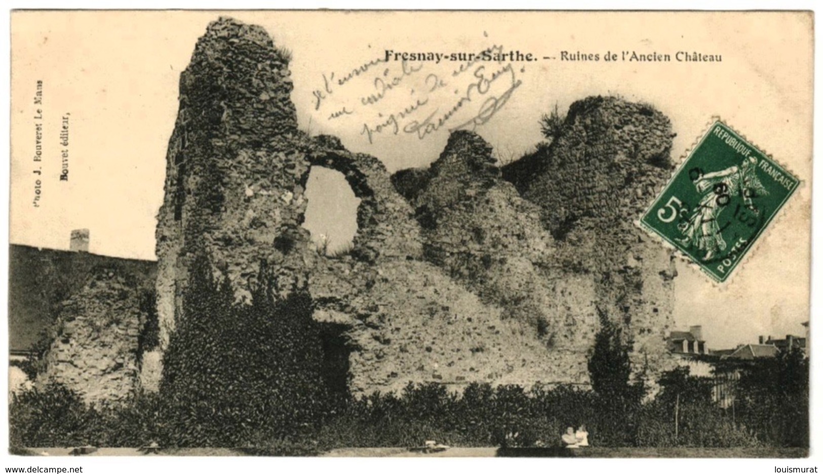 72 - Fresnay Sur Sarthe - Ruines De L'Ancien Château - La Fresnaye Sur Chédouet