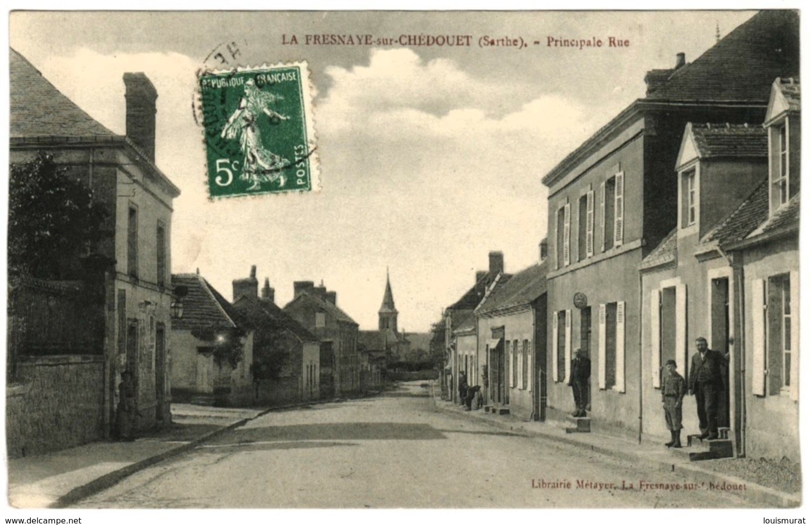 72 - La Fresnaye Sur Chédouet - Principale Rue - La Fresnaye Sur Chédouet