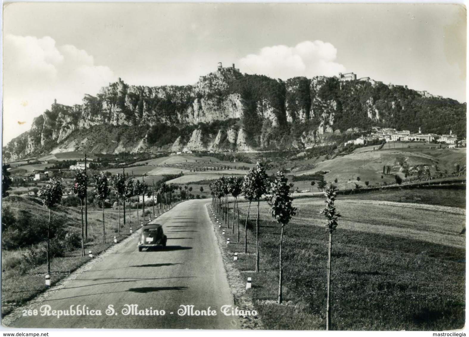 SAN MARINO  Monte Titano  Fiat Topolino - San Marino