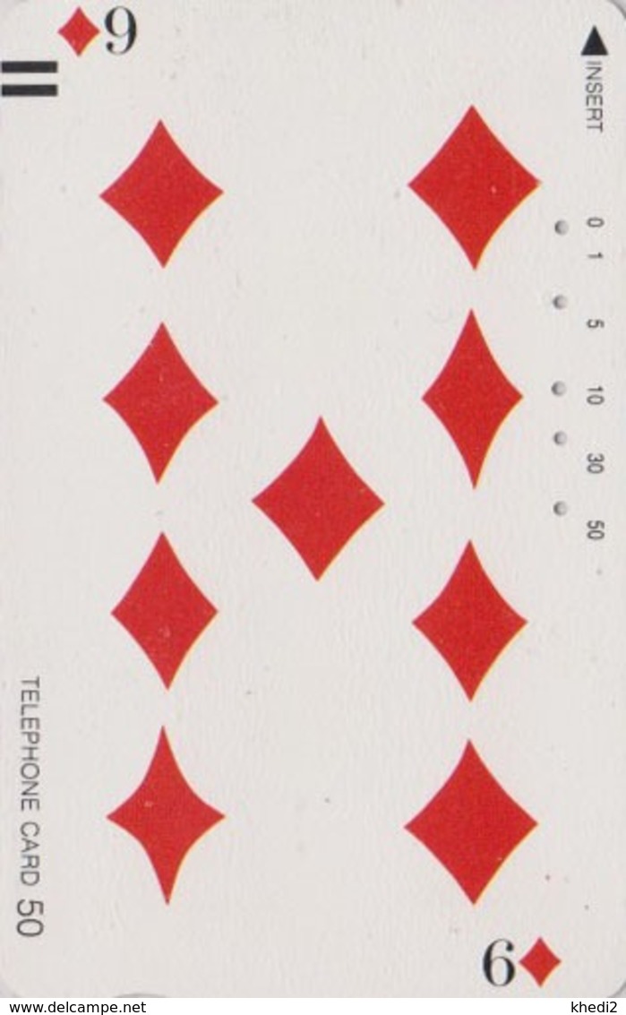 Télécarte Ancienne Japon / 110-11774 - Jeu De Cartes CARTE A JOUER - PLAYING CARD - Japan Front Bar Phonecard / A - Spiele
