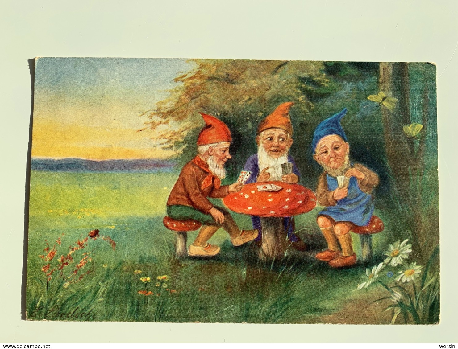 Nain, Lutin , Gnomes Champignon - Fairy Tales, Popular Stories & Legends