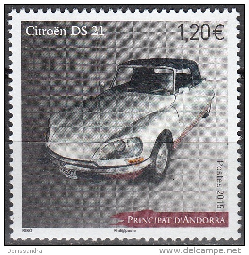 Andorre Français 2015 Citroën DS 21 Neuf ** - Unused Stamps