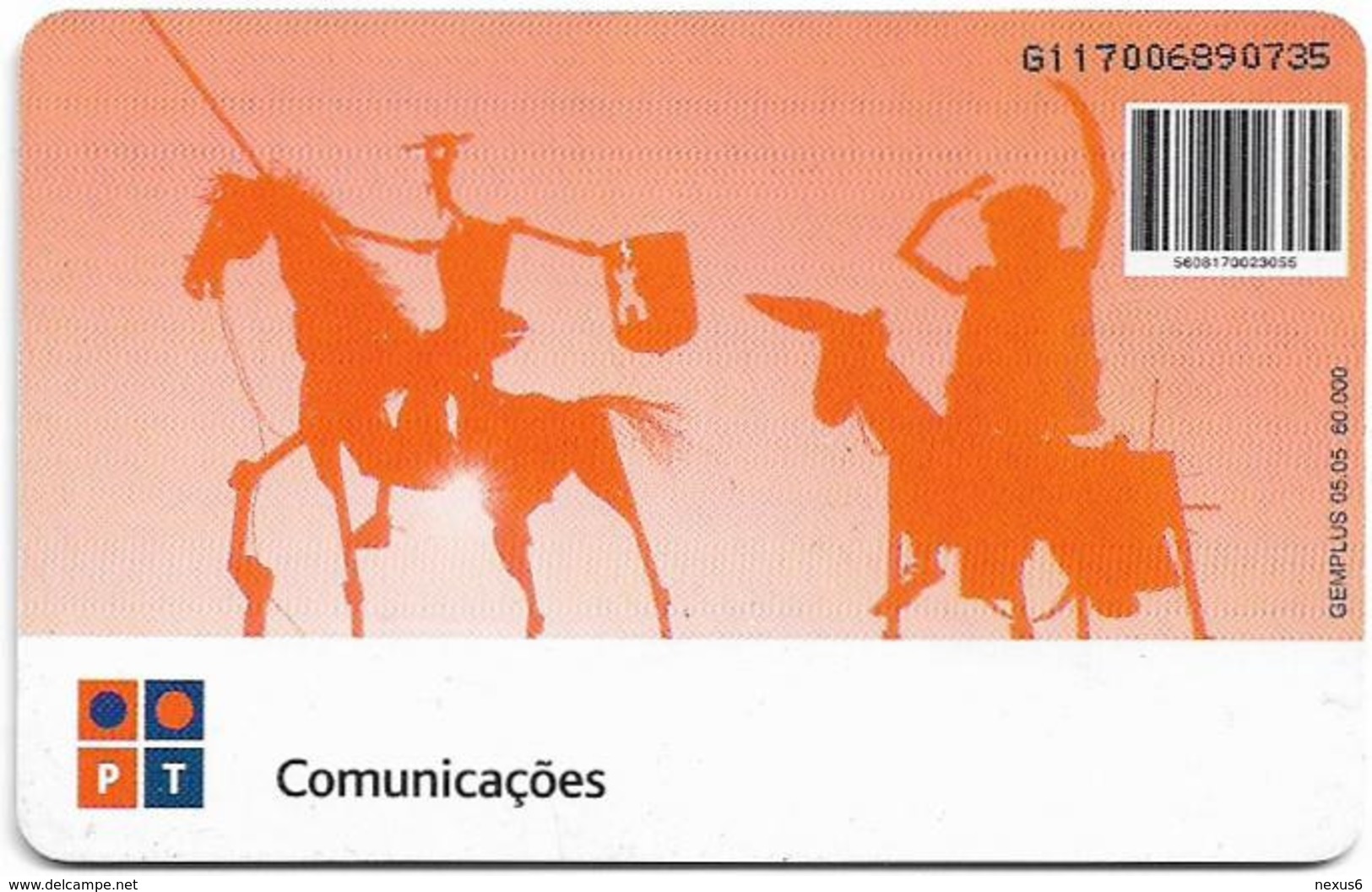 Portugal - PT - 400º Anos D. Quixote De La Mancha - PT430 - 60.000ex, 05.2005, Used - Portugal