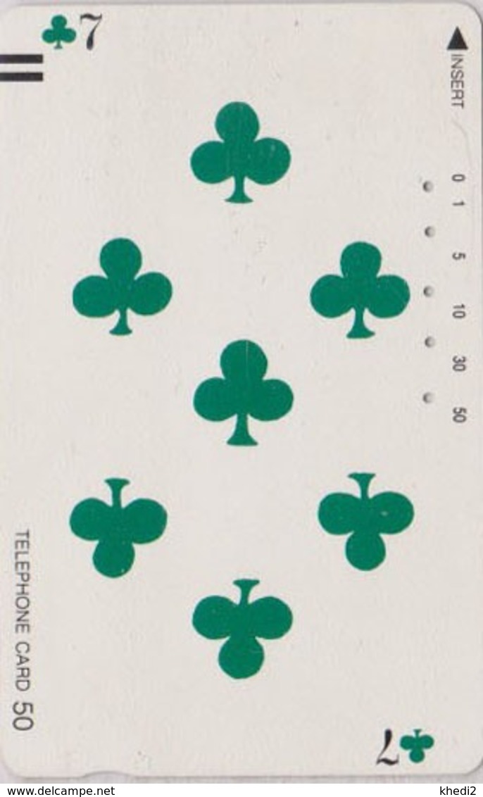 Télécarte Ancienne Japon / 110-11759 - Jeu De Cartes CARTE A JOUER - PLAYING CARD - Japan Front Bar Phonecard / A - Spelletjes