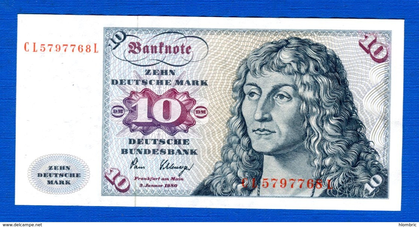 All  10  Mark  1980 - 10 Deutsche Mark