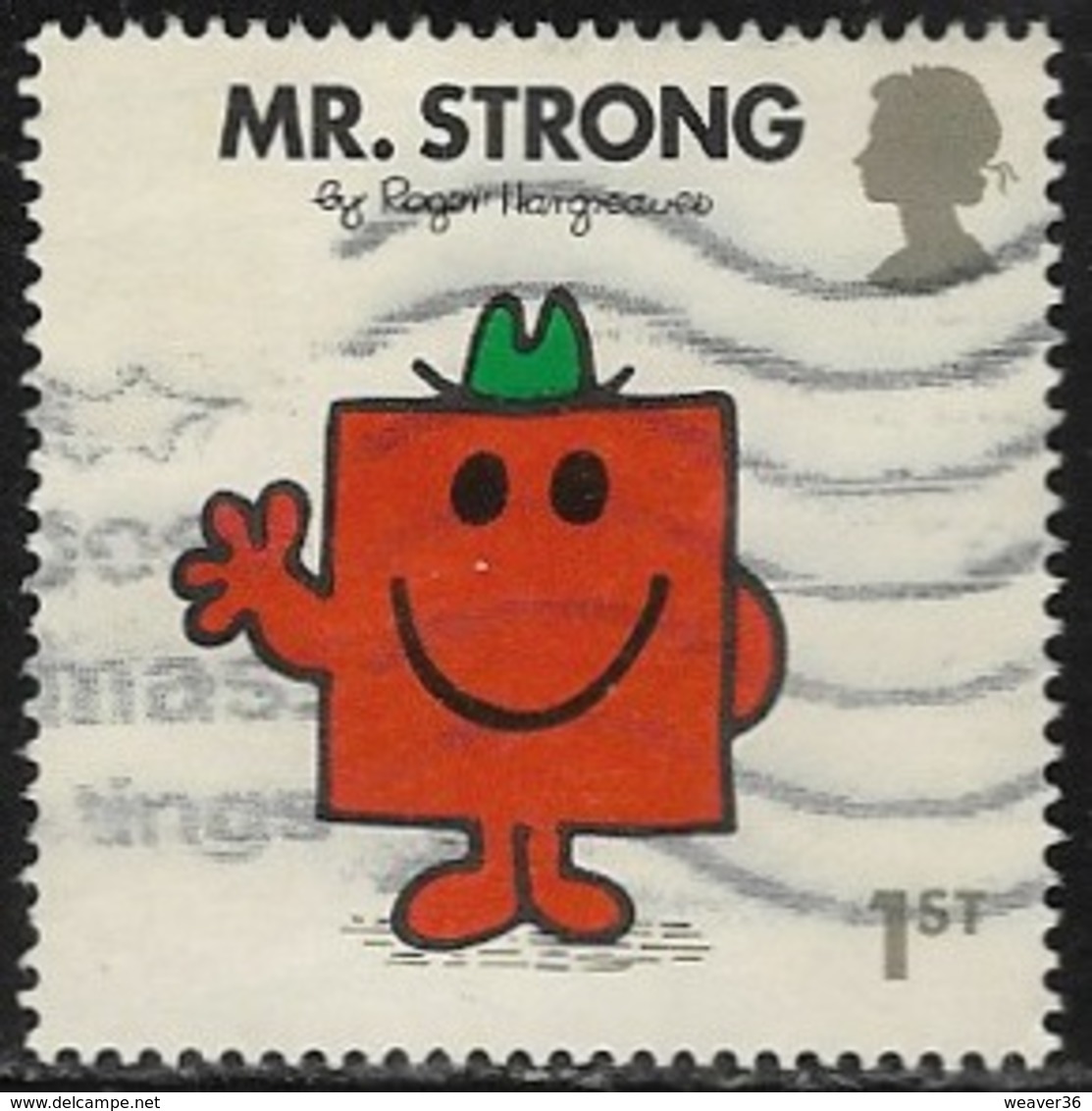 GB 2016 Mr Men And Little Misses 1st Type 8 Good/fine Used [40/32840/ND] - Used Stamps
