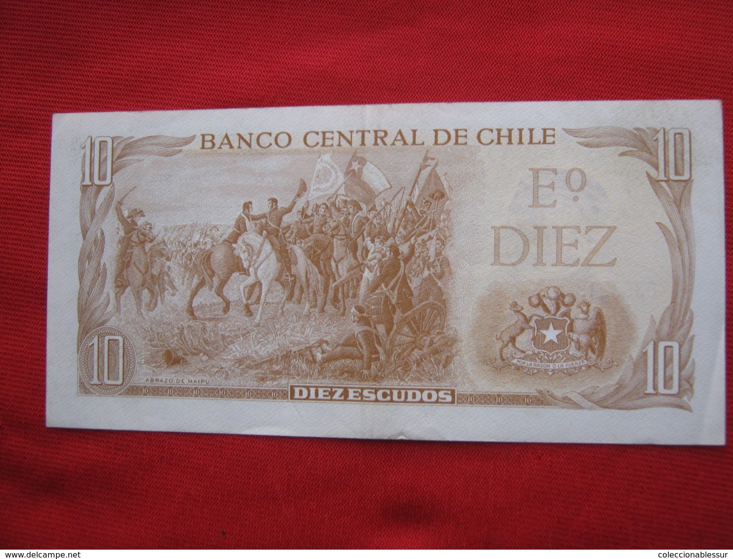 Chile 10  Escudos 119B - Chili