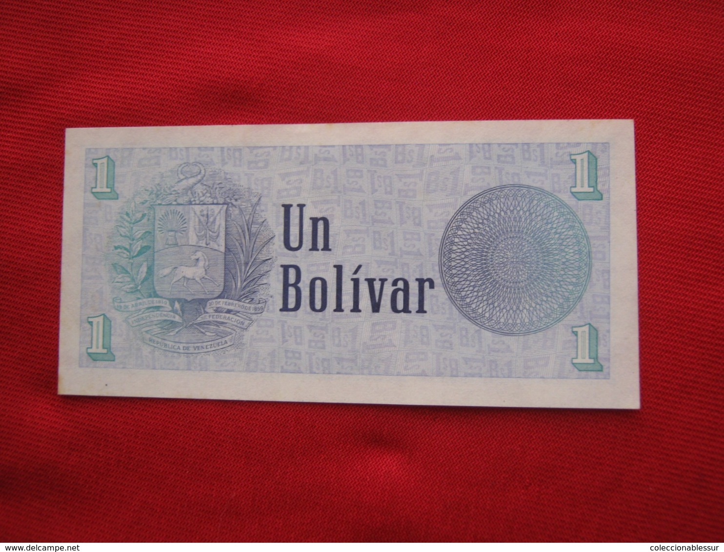 Venezuela 1 Bolivar 1989 - Venezuela