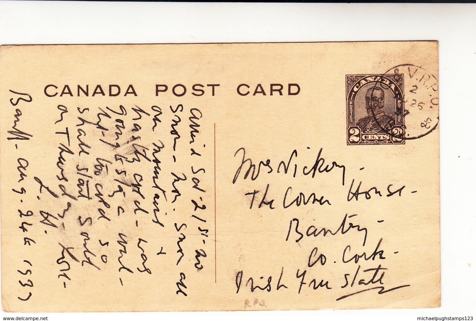 Canada / Railways / Illustrated Stationery Postcards - Autres & Non Classés