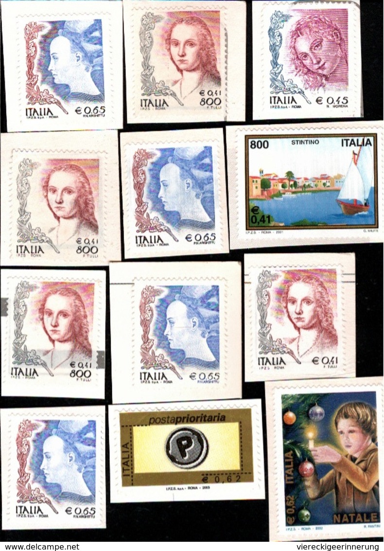 ! Lot Europa Porto, Italy, Spain, Schweiz, France, Faciale, Briefmarken, Nominale, Some On Paper, Unused Postage Stamps - Mezclas (max 999 Sellos)