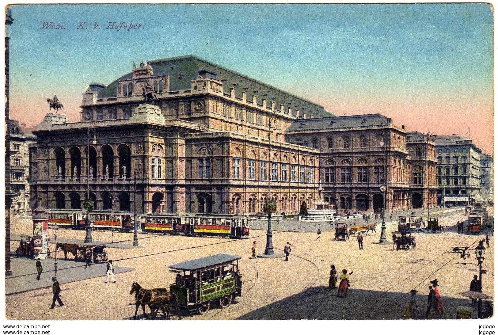 AUTRICHE VIENNE WIEN  K.k Hofoper. - Wien Mitte