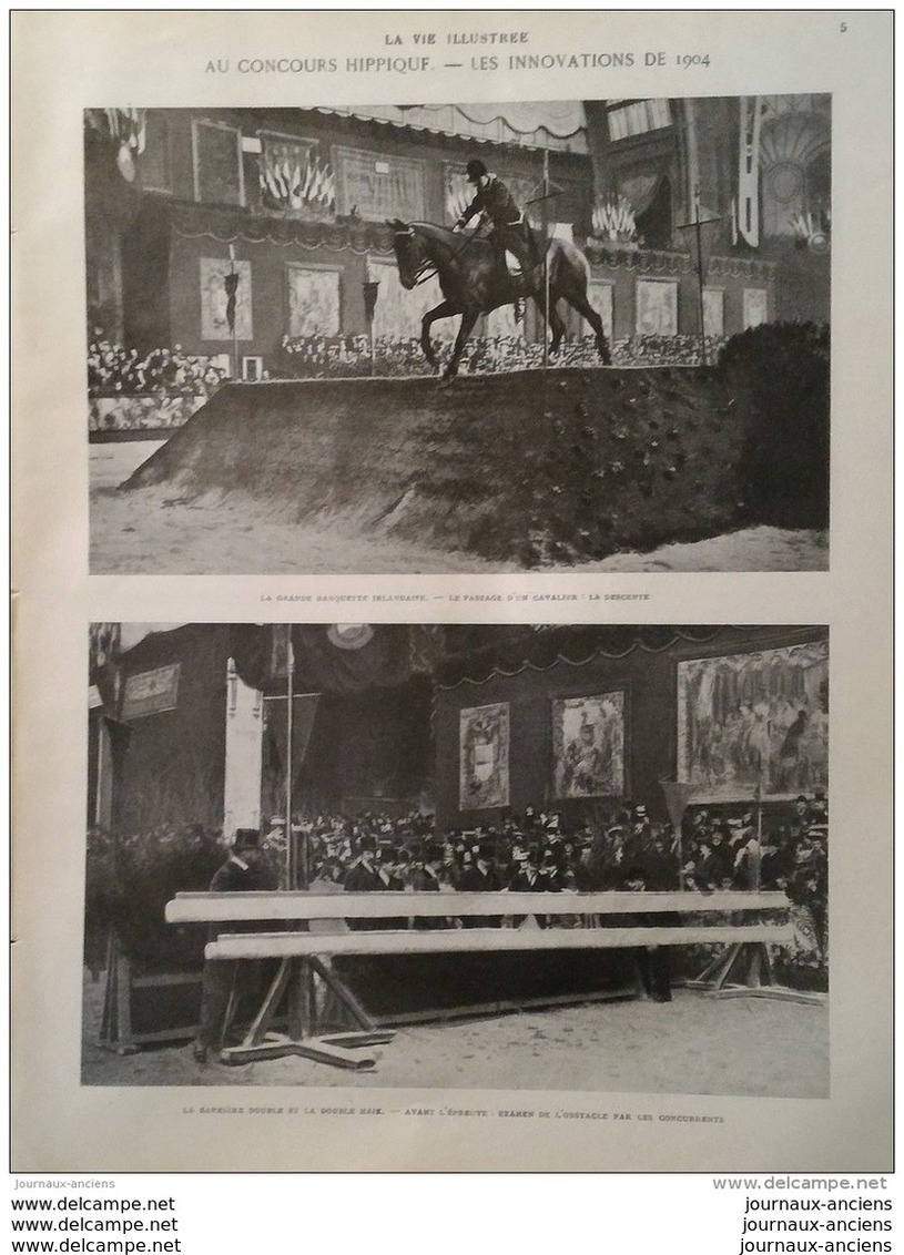 1904 ABYSSINIE BATAILLE D'ADOUA - LES CENT GARDES - CONCOURS HIPPIQUE - PORT ARTHUR - BOEUF GRAS LA VILLETTE - MENTON - 1900 - 1949