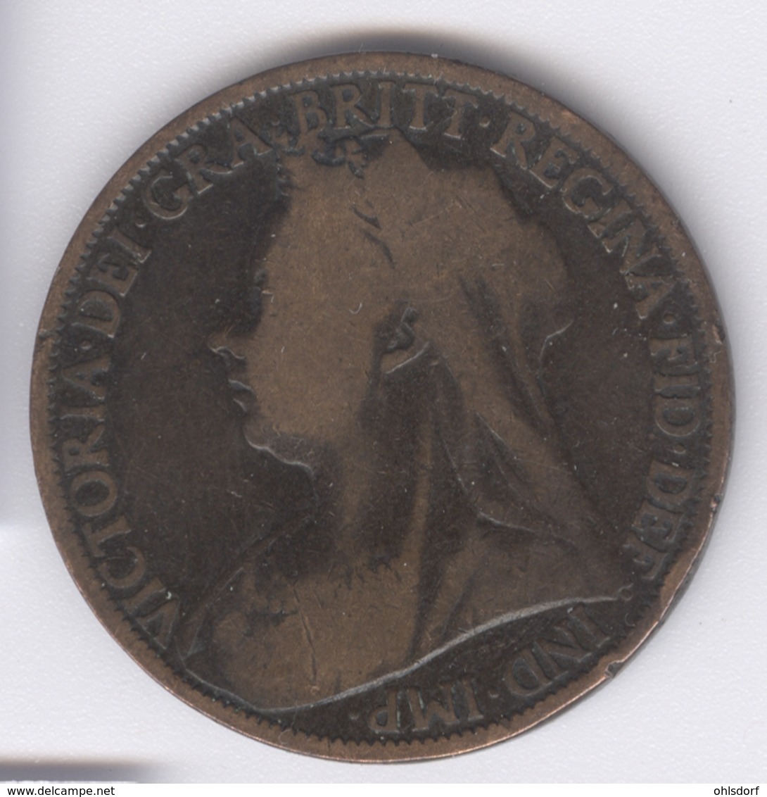 GREAT BRITAIN 1898: 1 Penny, KM 790 - D. 1 Penny