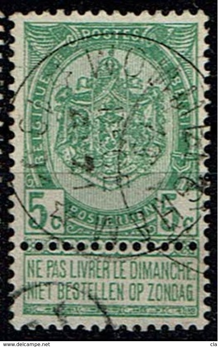 56  Obl Relais  Wommelghem  +15 - 1893-1907 Coat Of Arms