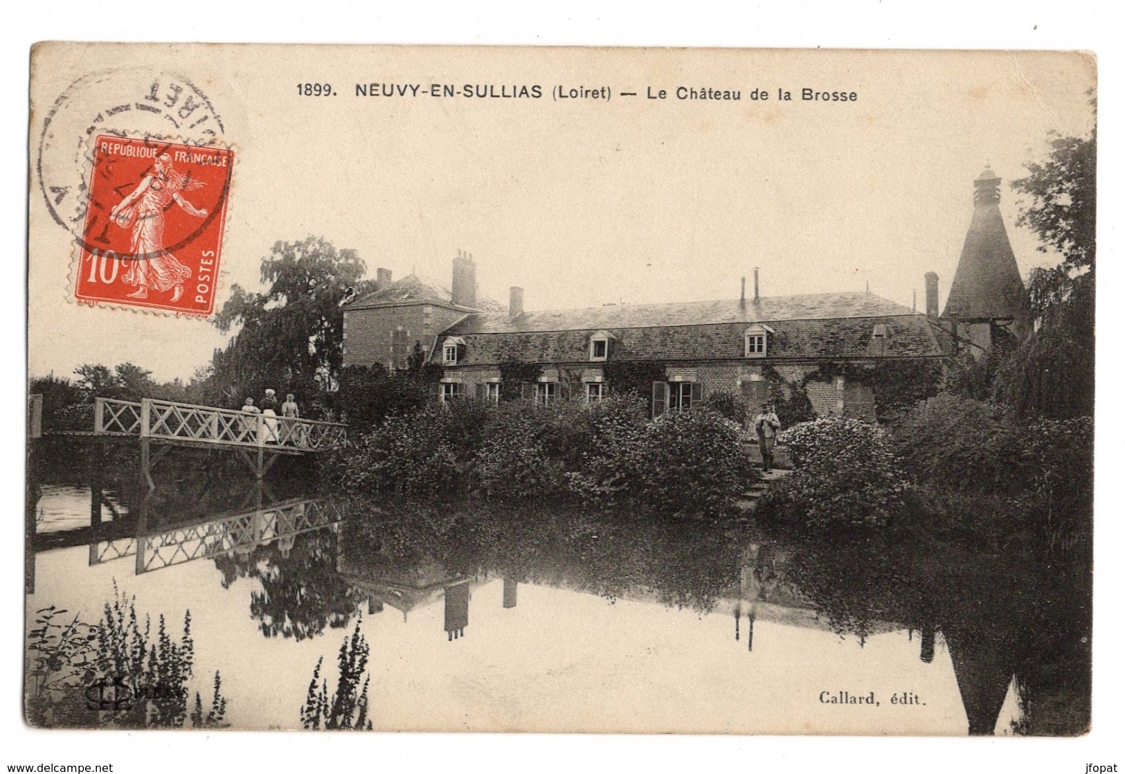 45 LOIRET - NEUVY EN SULLIAS Le Château De La Brosse - Other & Unclassified