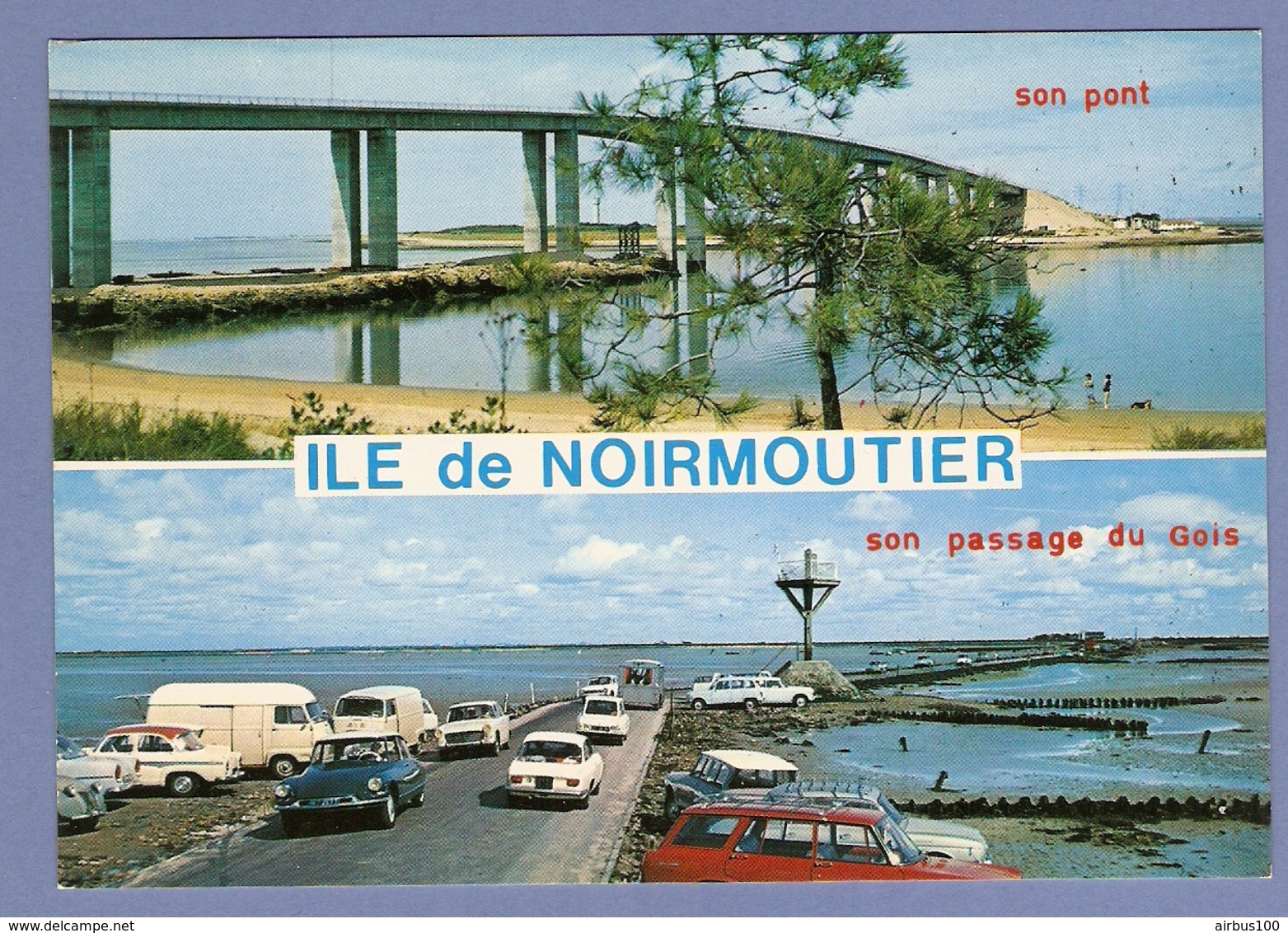 85 - ÎLE De NOIRMOUTIER - Estafette Renault - Citroën DS Ami 6 - Alfa Roméo - Simca P60 - Renault Estafette - Passenger Cars