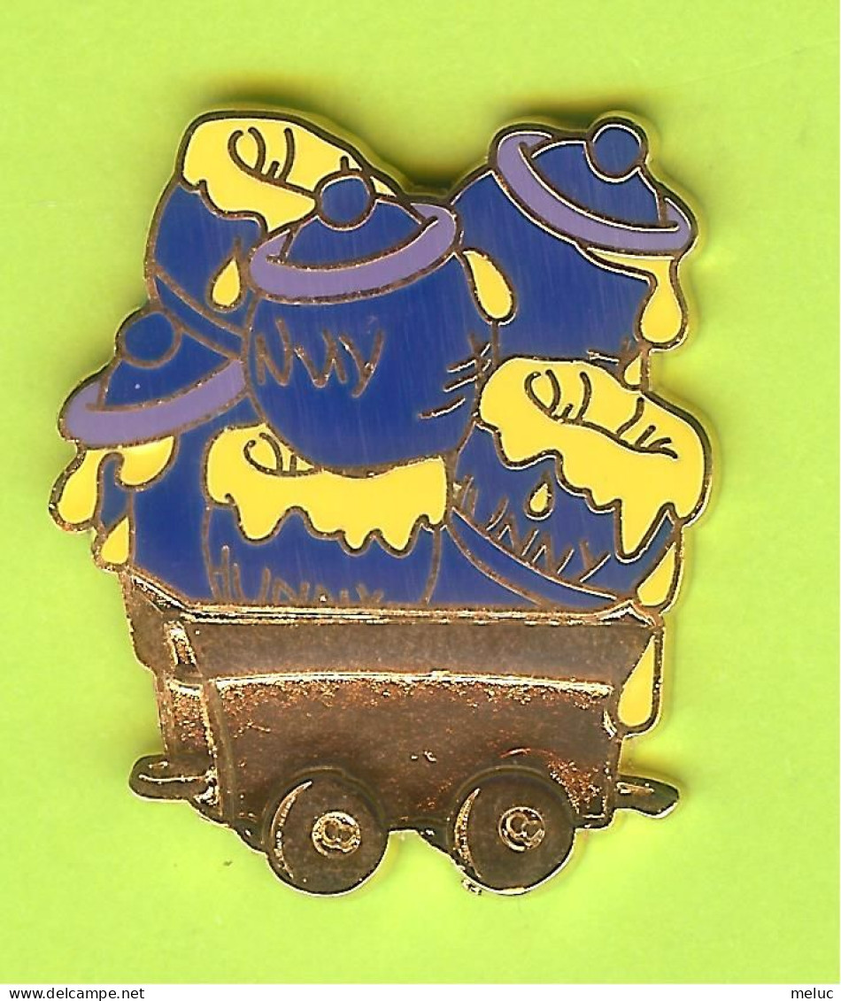 Pin's BD Disney Train Miel (Winnie L'Ourson) - 6R05 - Disney