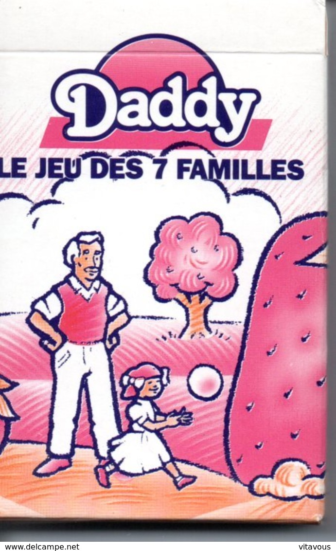 Sucre DADDY Sugar  Jeu  Des 7 Familles  Cartes Publicitaire - 32 Karten