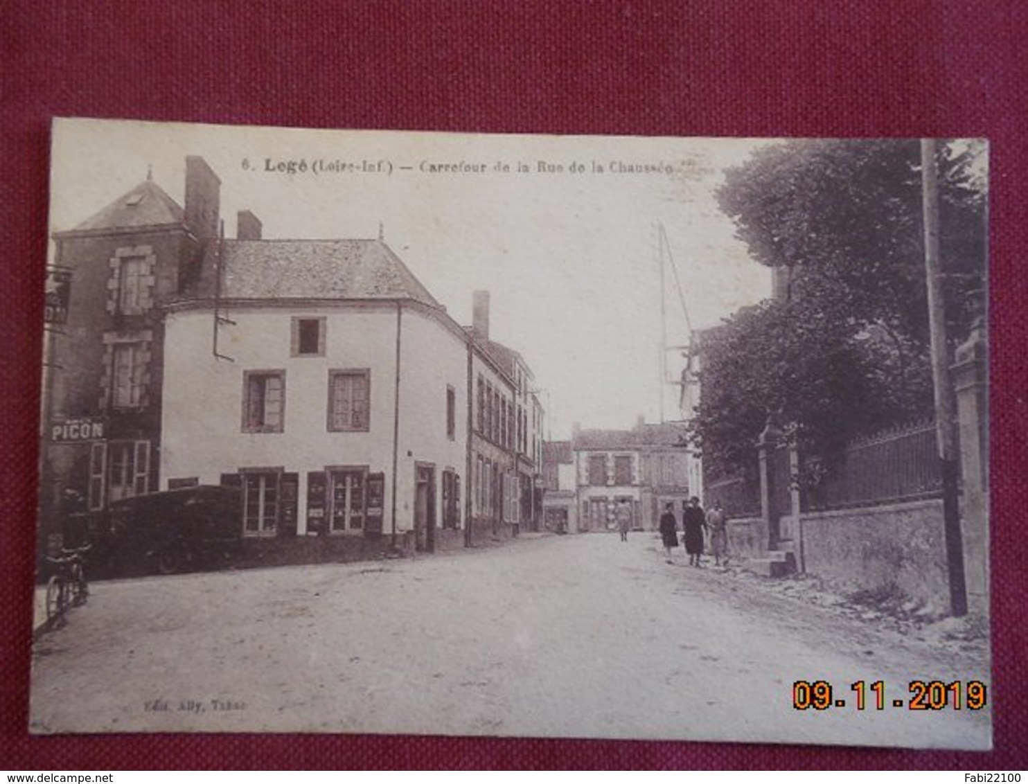 CPSM - Legé - Carrefour De La Rue De La Chaussée - Legé