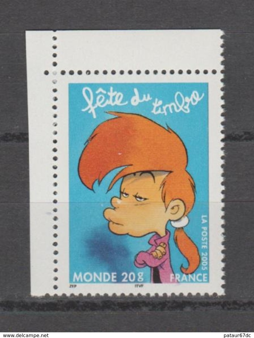 FRANCE / 2005 / Y&T N° 3753 ** : "Titeuf" (Nadia) De Carnet TVP Monde 20 G X 1 - Gomme D'origine Intacte - Neufs