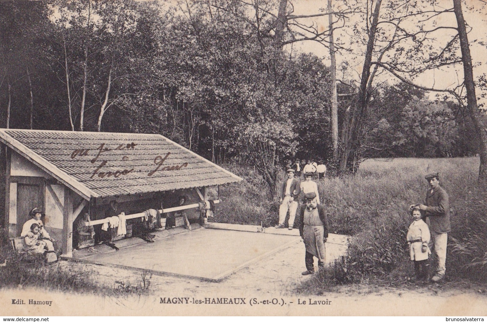 MAGNY LES HAMEAUX - Le Lavoir - Magny-les-Hameaux