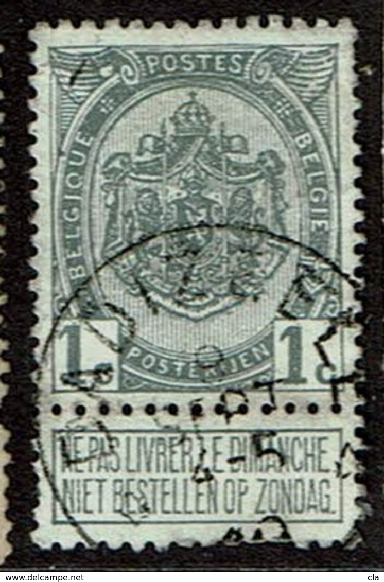 53  Obl Relais  Dadizeele  + 20 - 1893-1907 Coat Of Arms