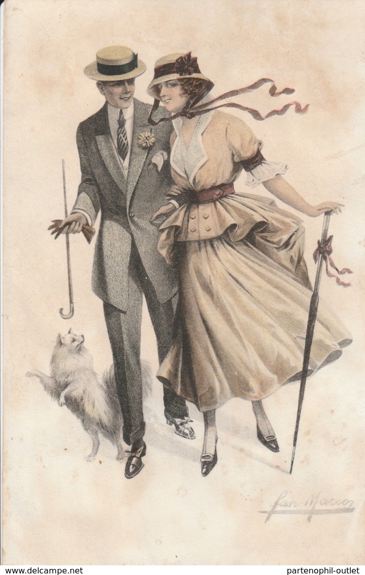 Cartolina  - Postcard /  Non Viaggiata - Unsent/   Coppia, A Passeggio - Couples