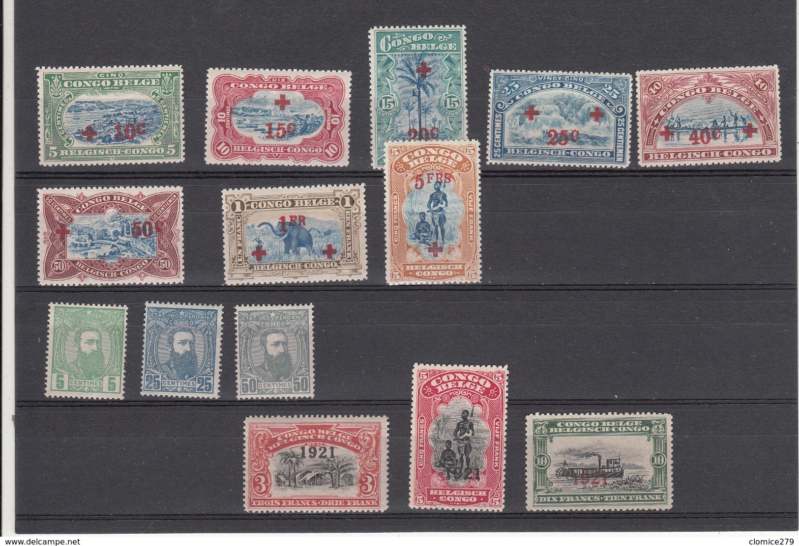 Congo Belge   Lot De Timbres       X - Ongebruikt