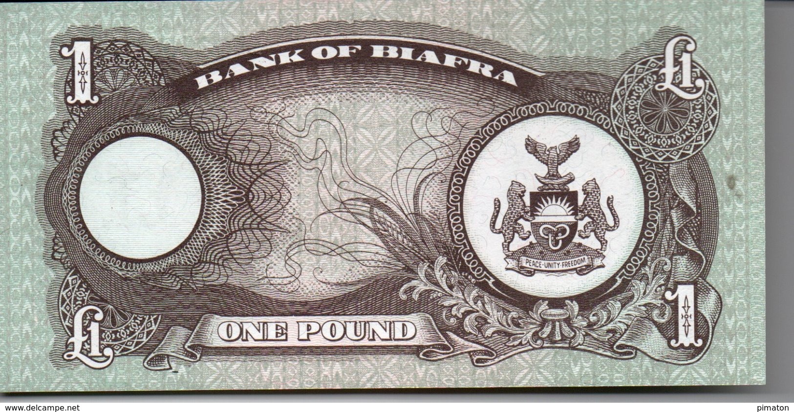 Billet Du BIAFRA - ONE POUND - Autres - Afrique