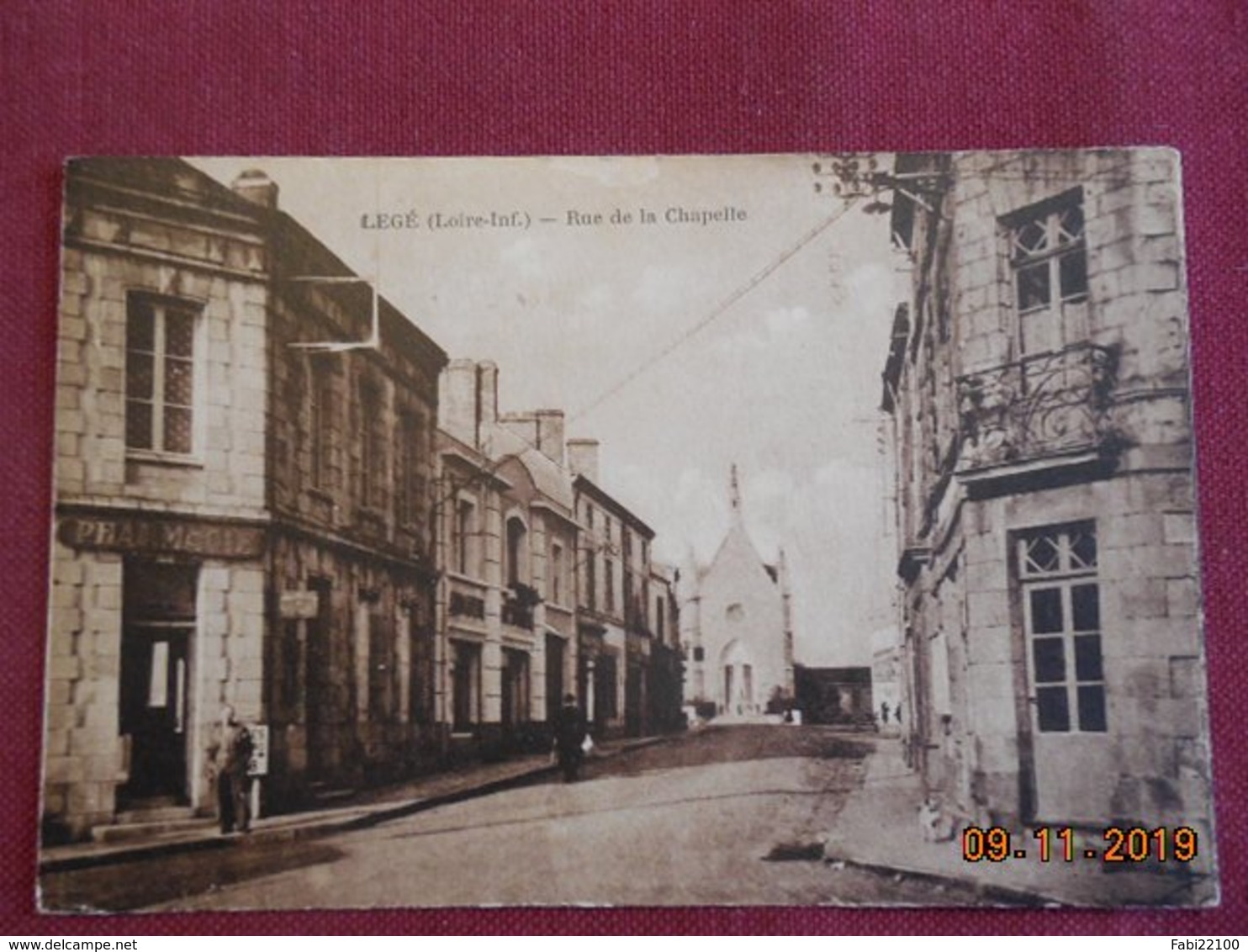 CPSM - Legé - Rue De La Chapelle - Legé