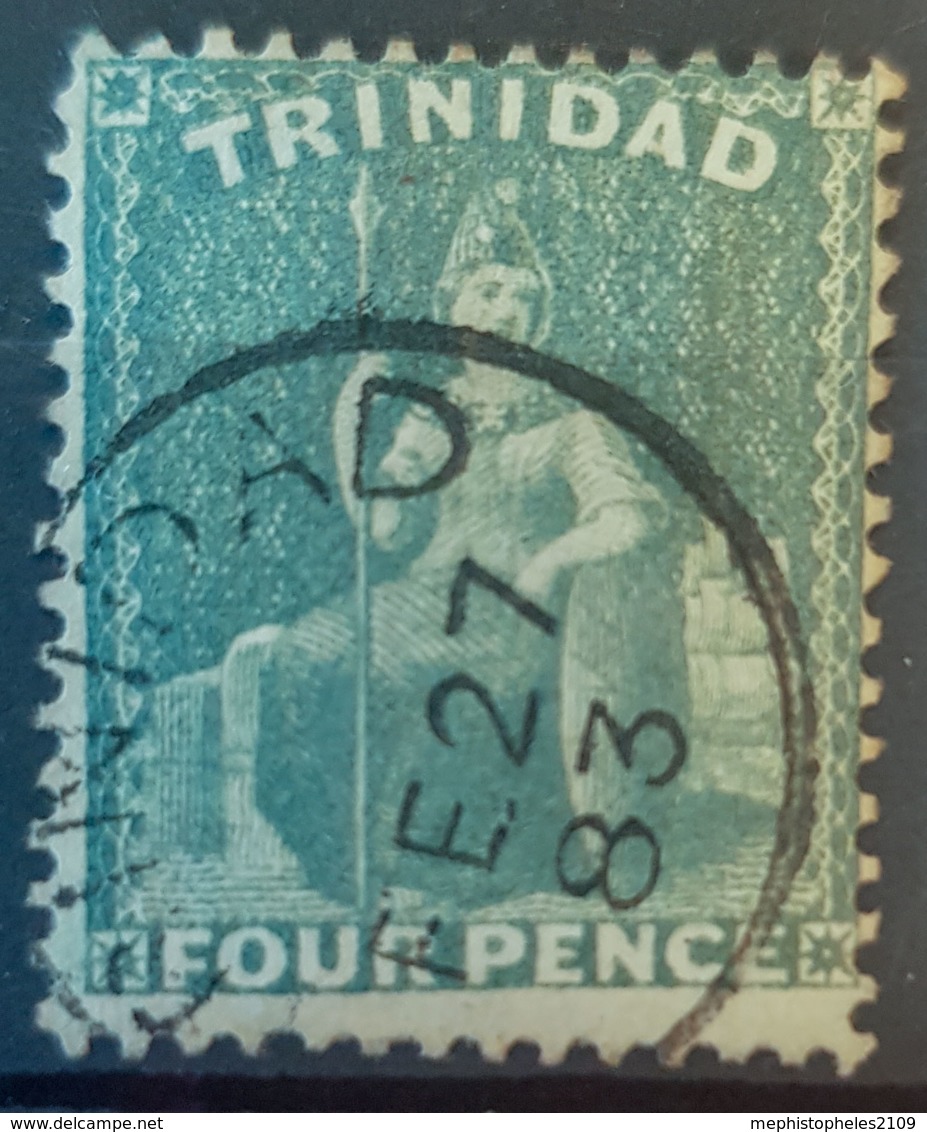 TRINIDAD 1860 - Canceled - Sc# 29 - 4p - Trinité & Tobago (...-1961)