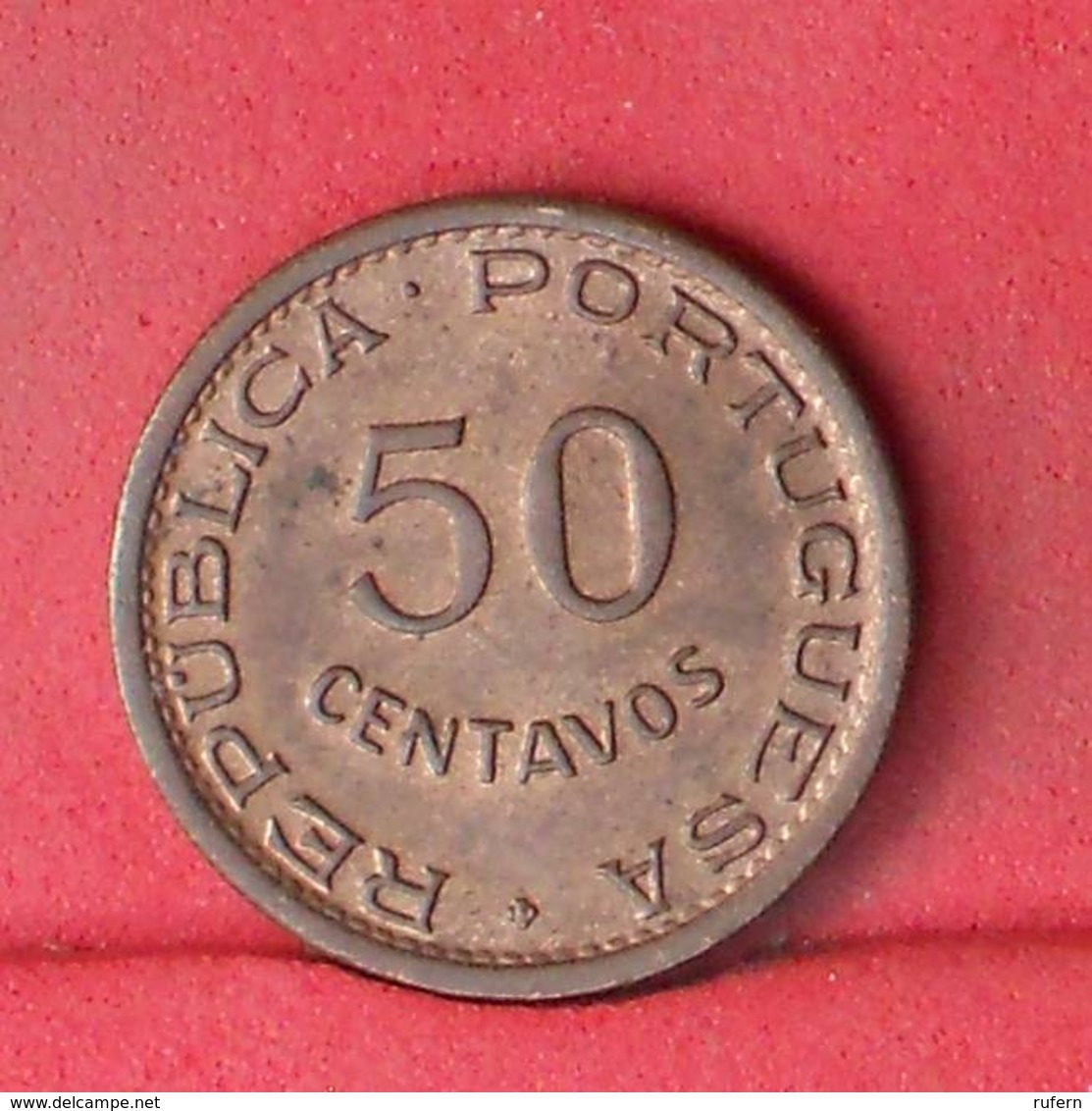 ANGOLA 50 CENTAVOS 1957 -    KM# 75 - (Nº32244) - Angola