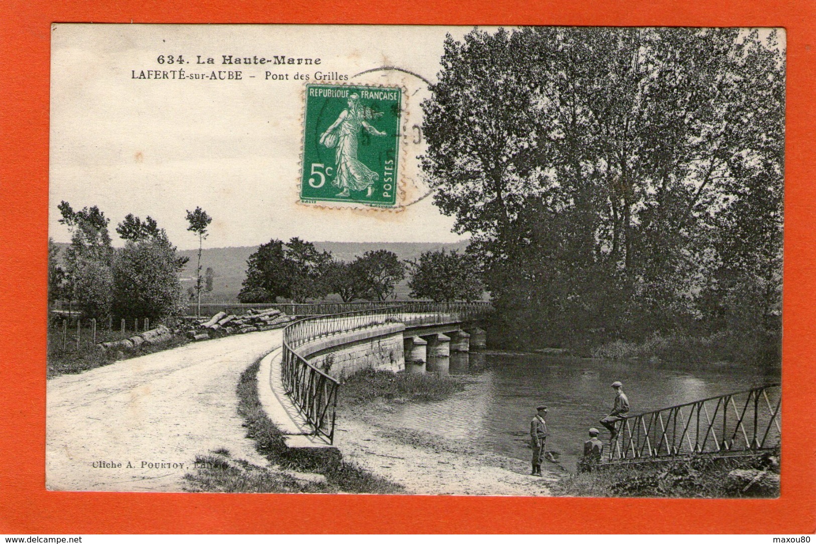 LAFERTE-sur-AUBE - Pont Des Grilles - 1915 - - Autres & Non Classés