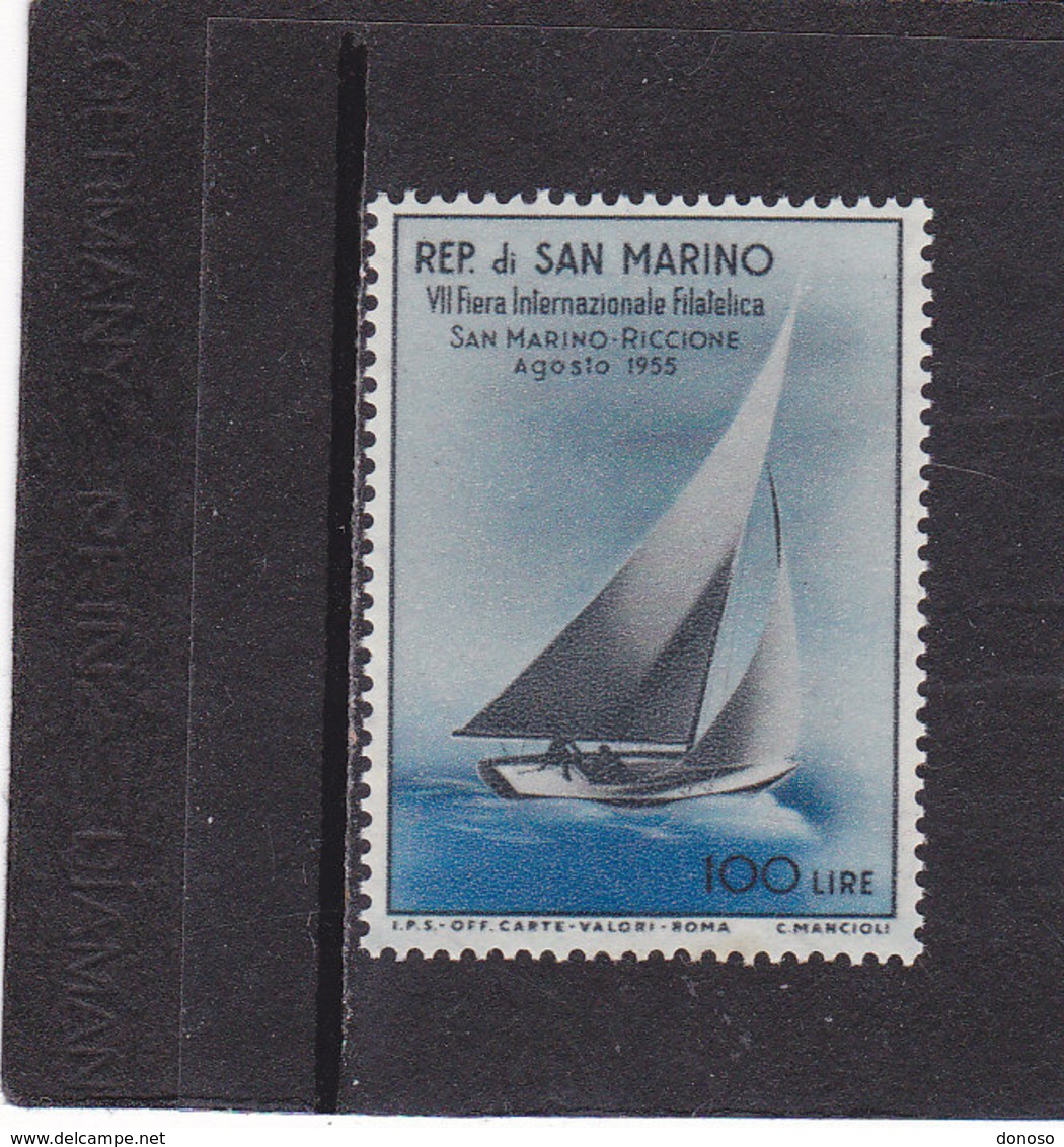 SAINT MARIN 1955 RICCIONE VOILE Yvert 396 NEUF**MNH Cote : 10 Euros - Neufs