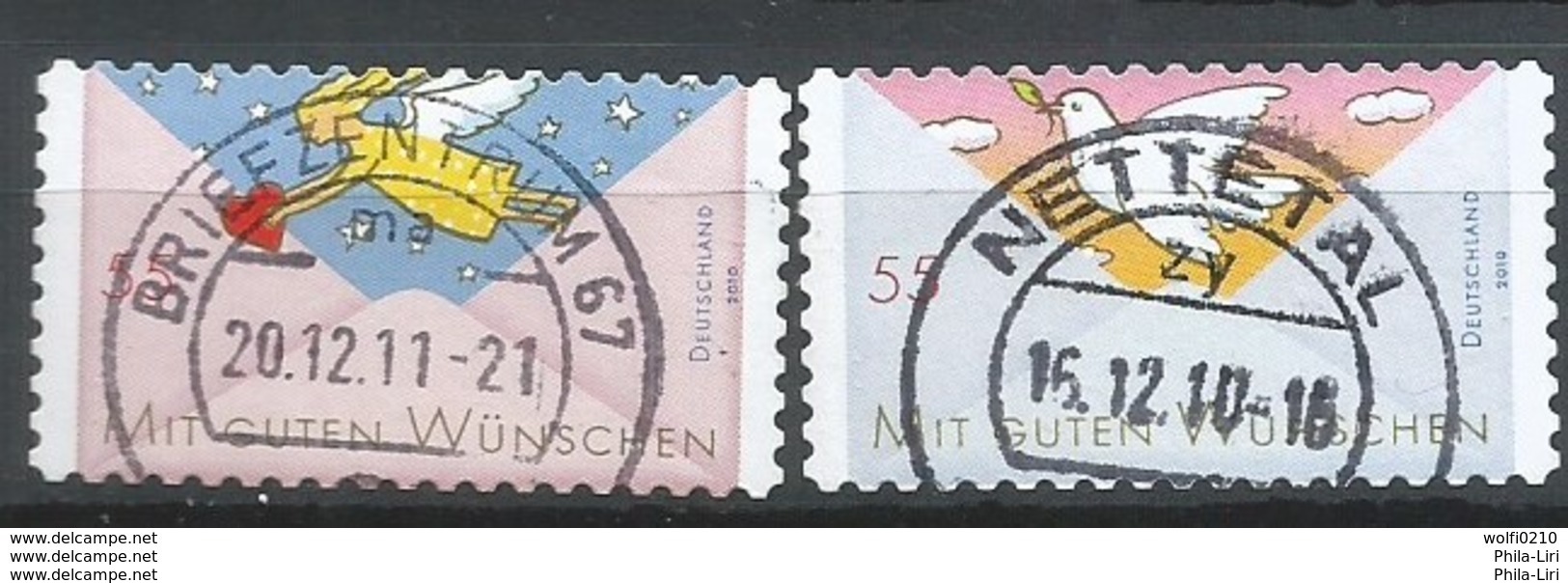 Germany/Bund Mi. Nr.: 2827 - 28 Vollstempel (brv2010er) - Gebraucht