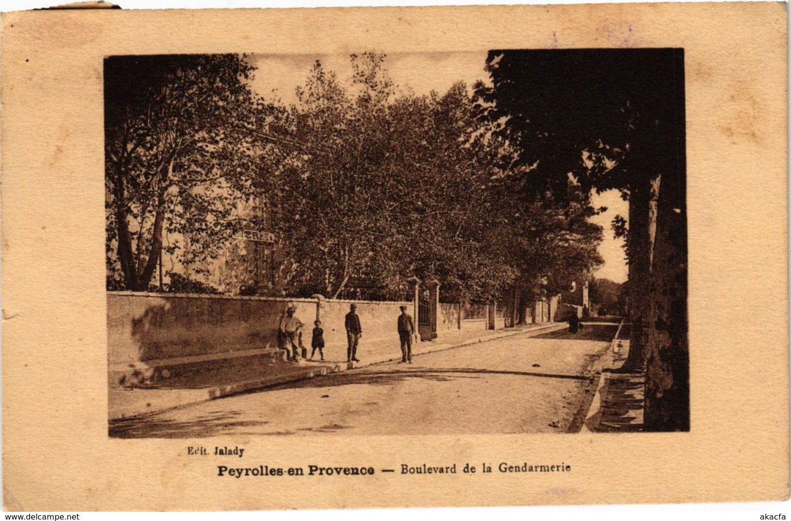 CPA PEYROLLES EN PROVENCEBoulevard De La Gendarmeri - (213620) - Peyrolles