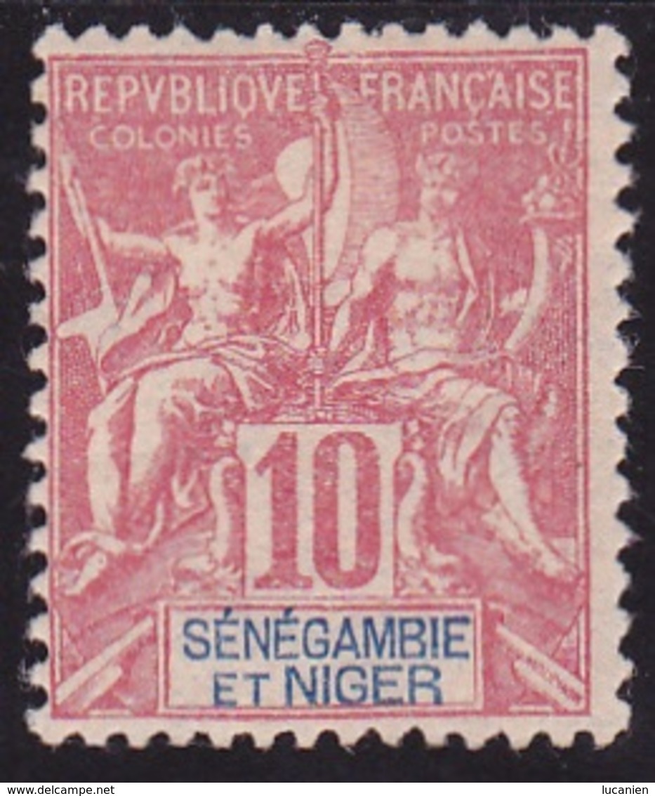 Sénégambie/Niger N° 5 Neuf * -Voir Verso & Descriptif - Unused Stamps