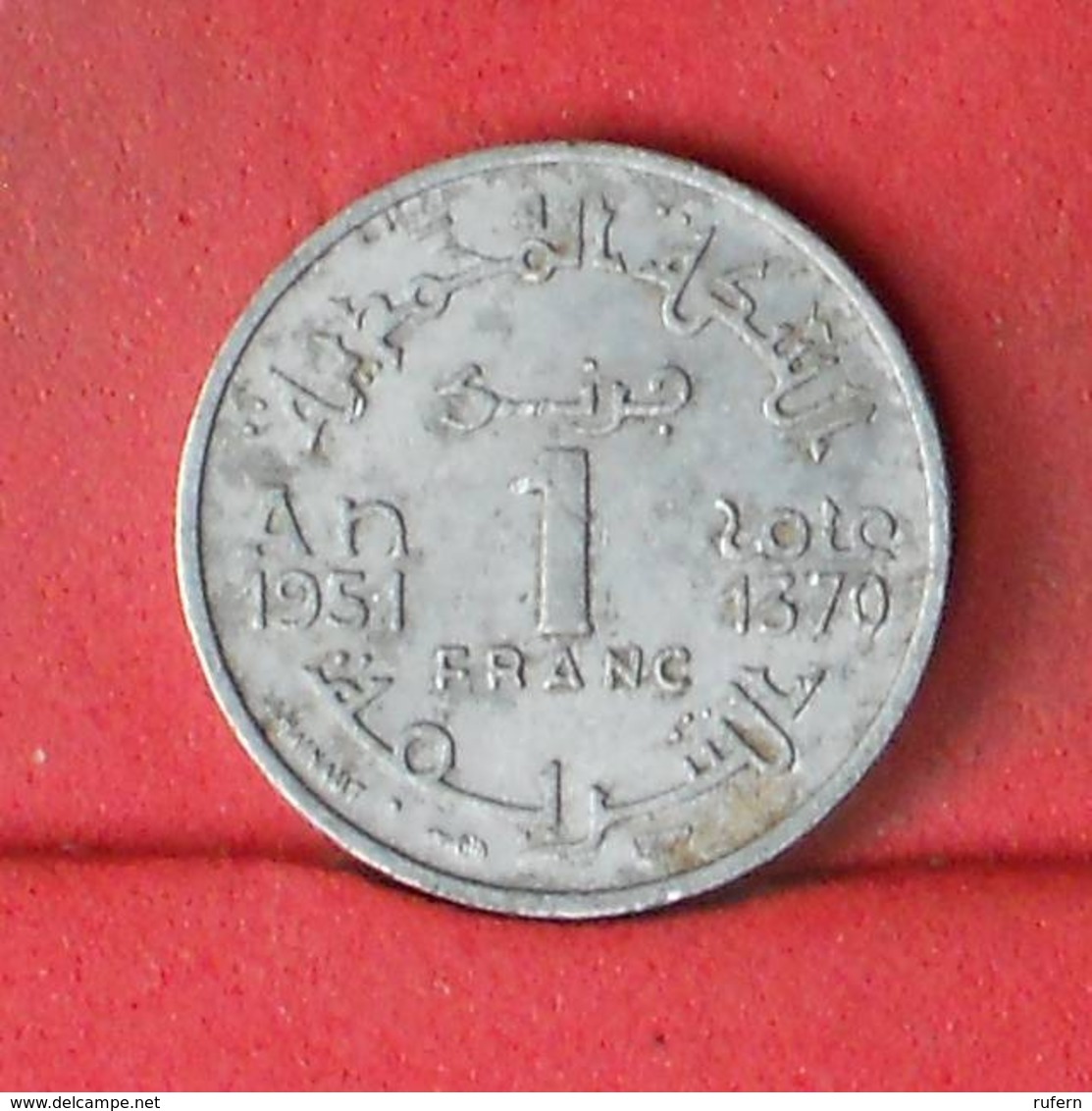 MOROCCO 1 FRANC 1951 -    KM# 46 - (Nº32301) - Maroc