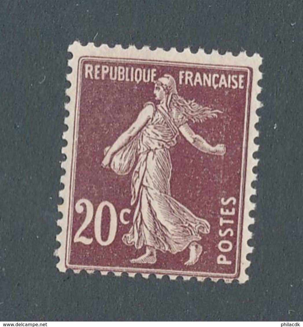 FRANCE - N°YT 139 NEUF** SANS CHARNIERE - 1907 - 1906-38 Semeuse Con Cameo