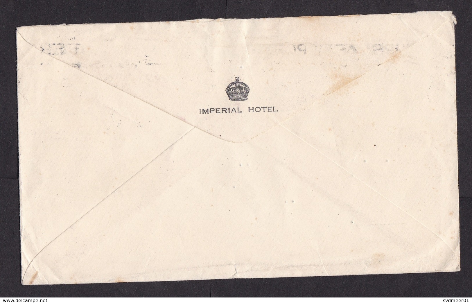 South Africa: Cover To Germany, 1929, 2 Stamps, Cancel Make Careers For Juveniles, From Imperial Hotel (minor Damage) - Lettres & Documents