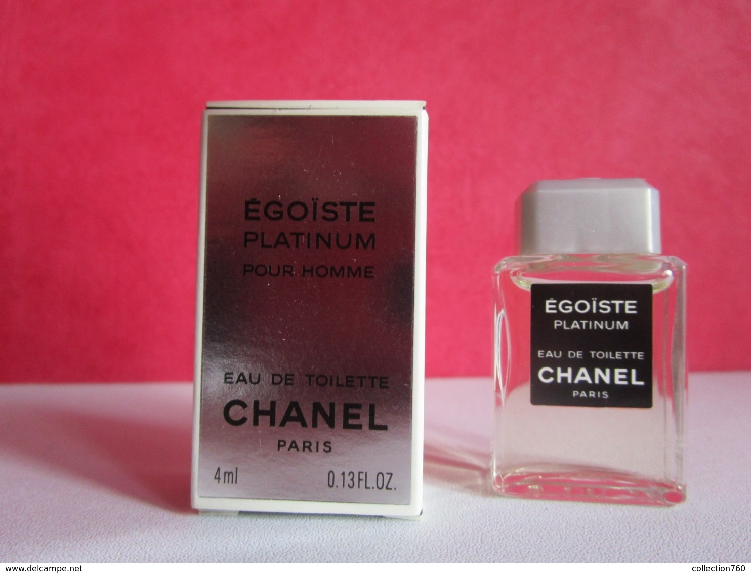 CHANEL - EGOÏSTE PLATINIUM - Edt  - Miniature - Miniatures Men's Fragrances (in Box)