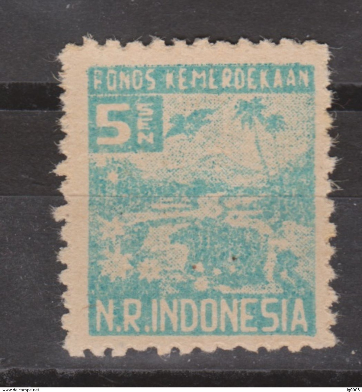 Indonesia Nederlands Indie Dutch Indies Japanse Bezetting Sumatra Nr 18 MLH ; Netherlands Indies Japanese Occupation - Indonesien