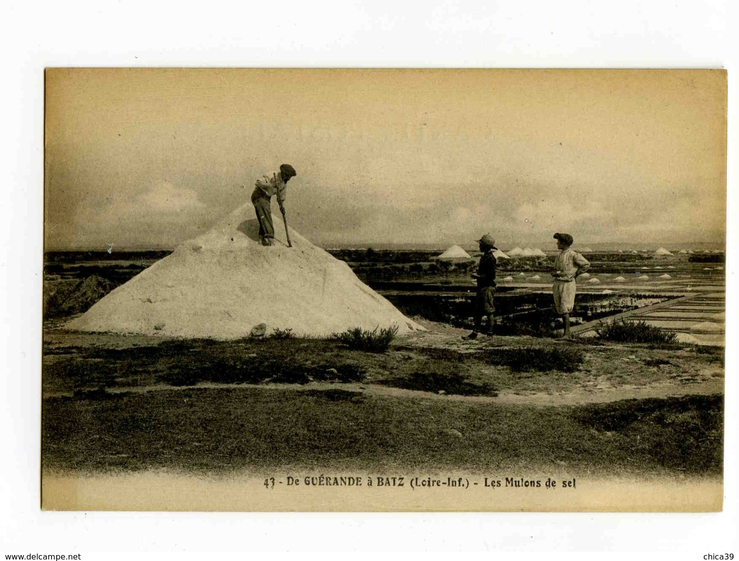 C 386  -  De Guérande à Batz  - Les Mulons De Sel - Batz-sur-Mer (Bourg De B.)