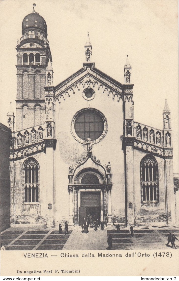 Venezia - Chiesa Della Madonna Dell'Orto - Venezia